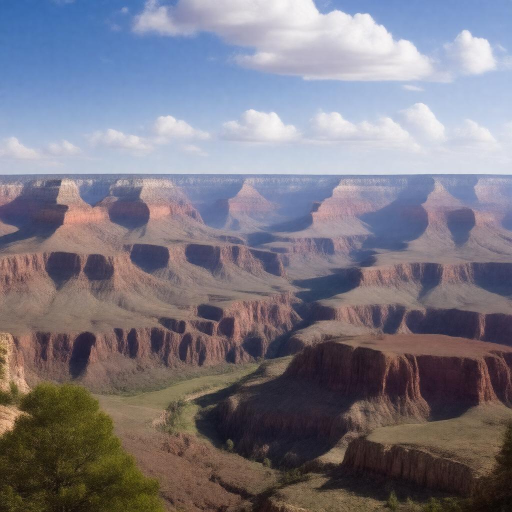 AI-created image of Grand Canyon