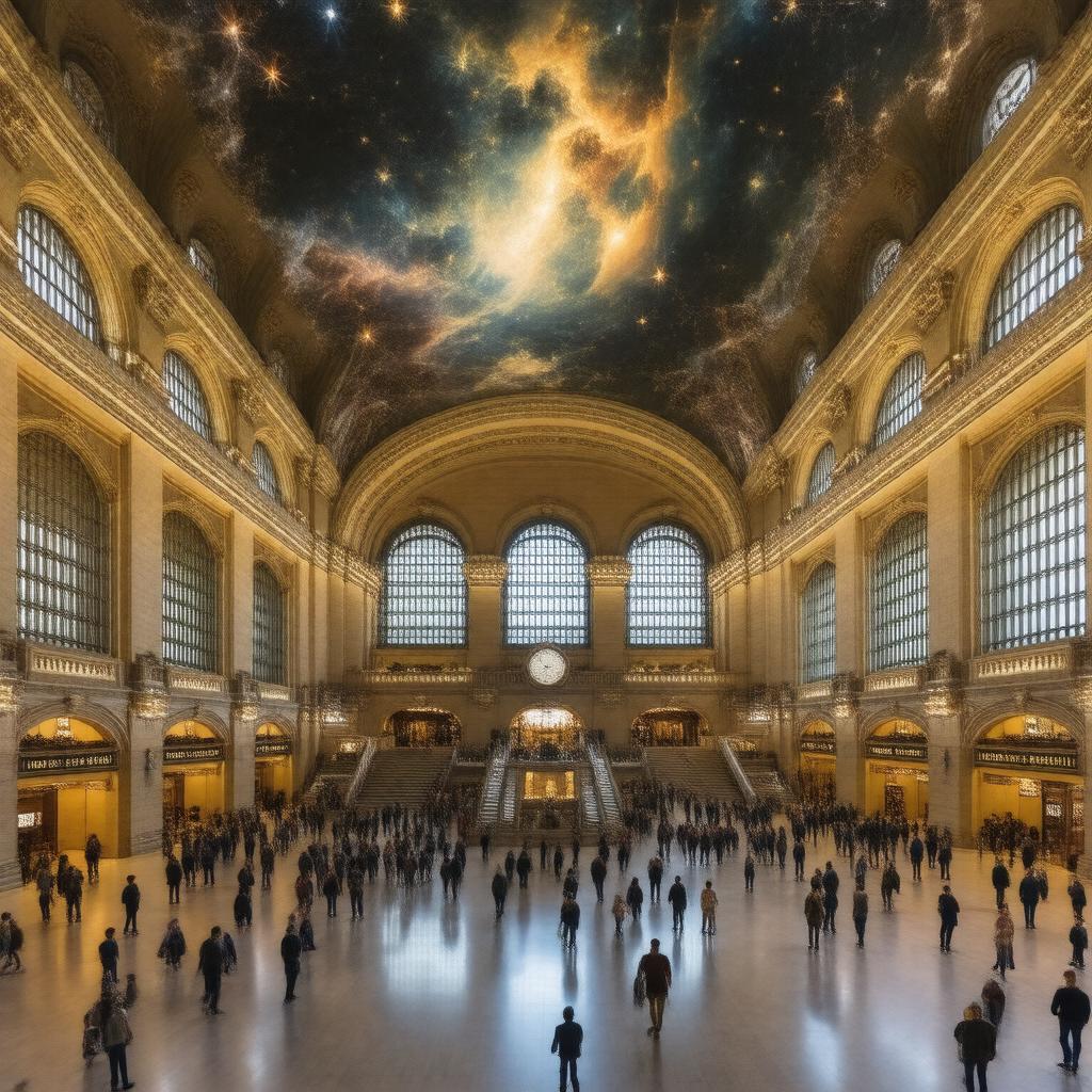 AI-created image of Grand Central Terminal