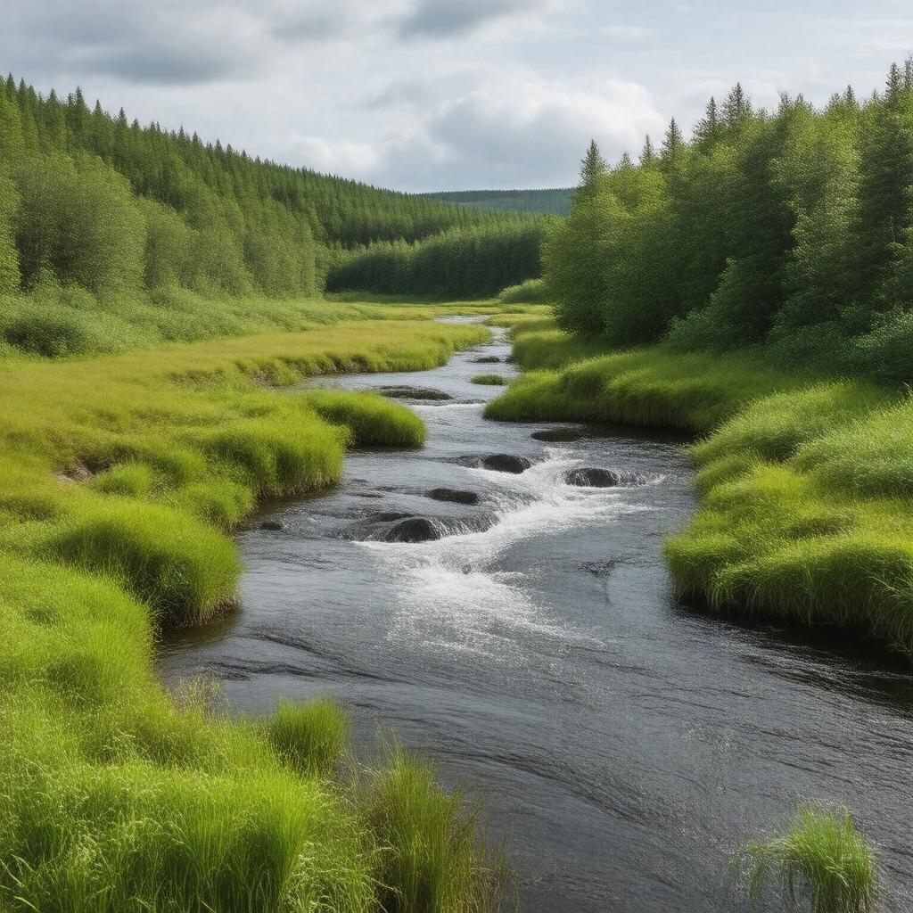 Click to view larger image AI-created image of Grand Codroy Provincial Park