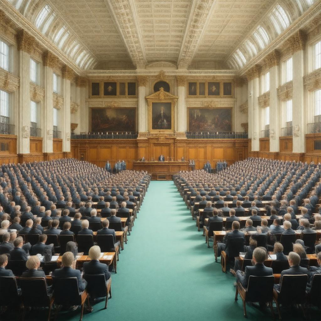 Click to view larger image AI-created image of Grand Committee