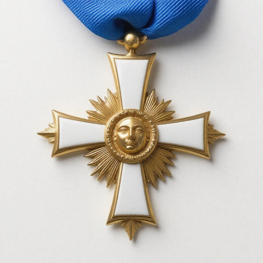 Click to view larger image AI-created image of Grand Cross of the Order of the Sun of Peru
