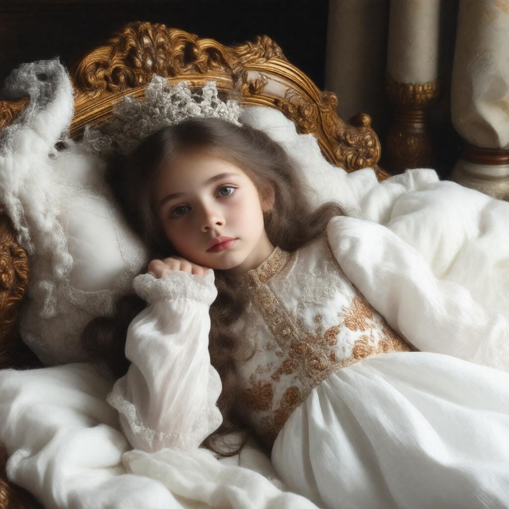 AI-created image of Grand Duchess Alexandra Alexandrovna of Russia