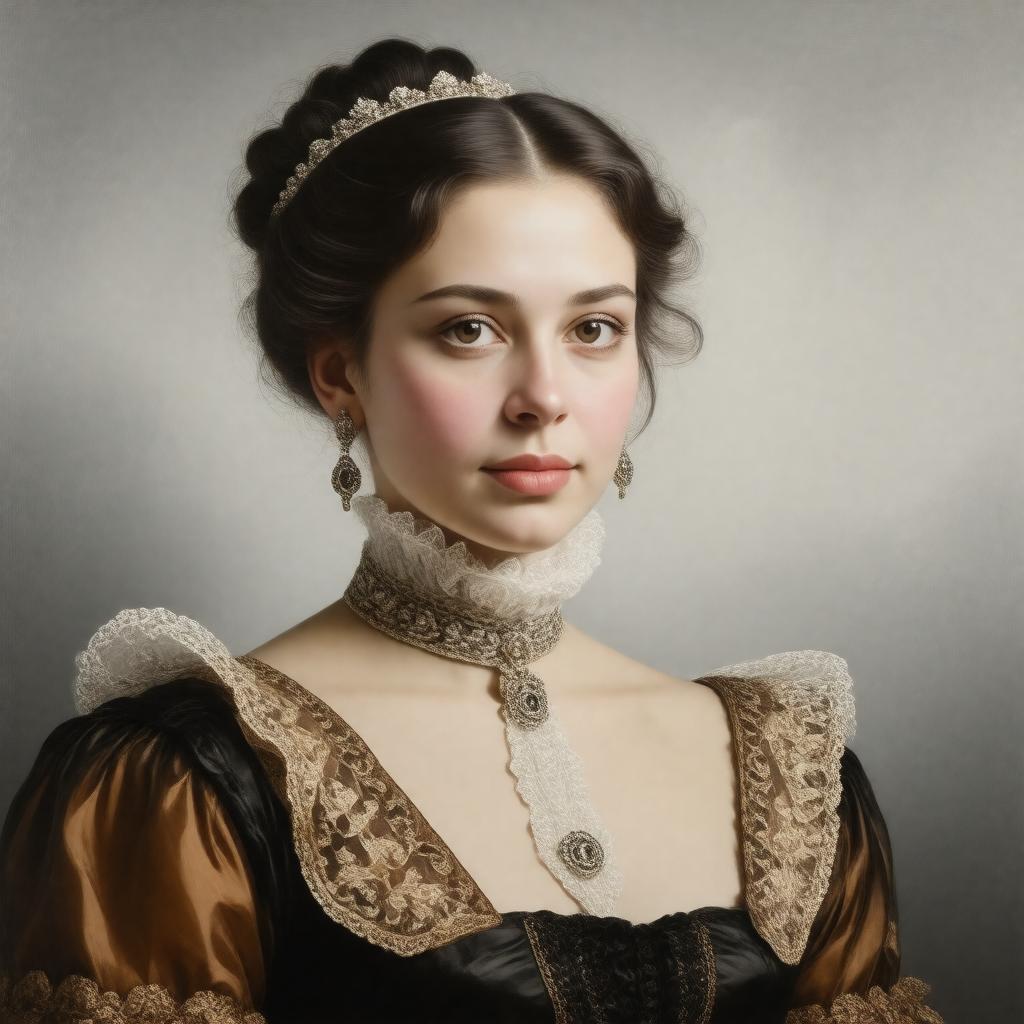 Click to view larger image AI-created image of Grand Duchess Maria Alexandrovna of Russia