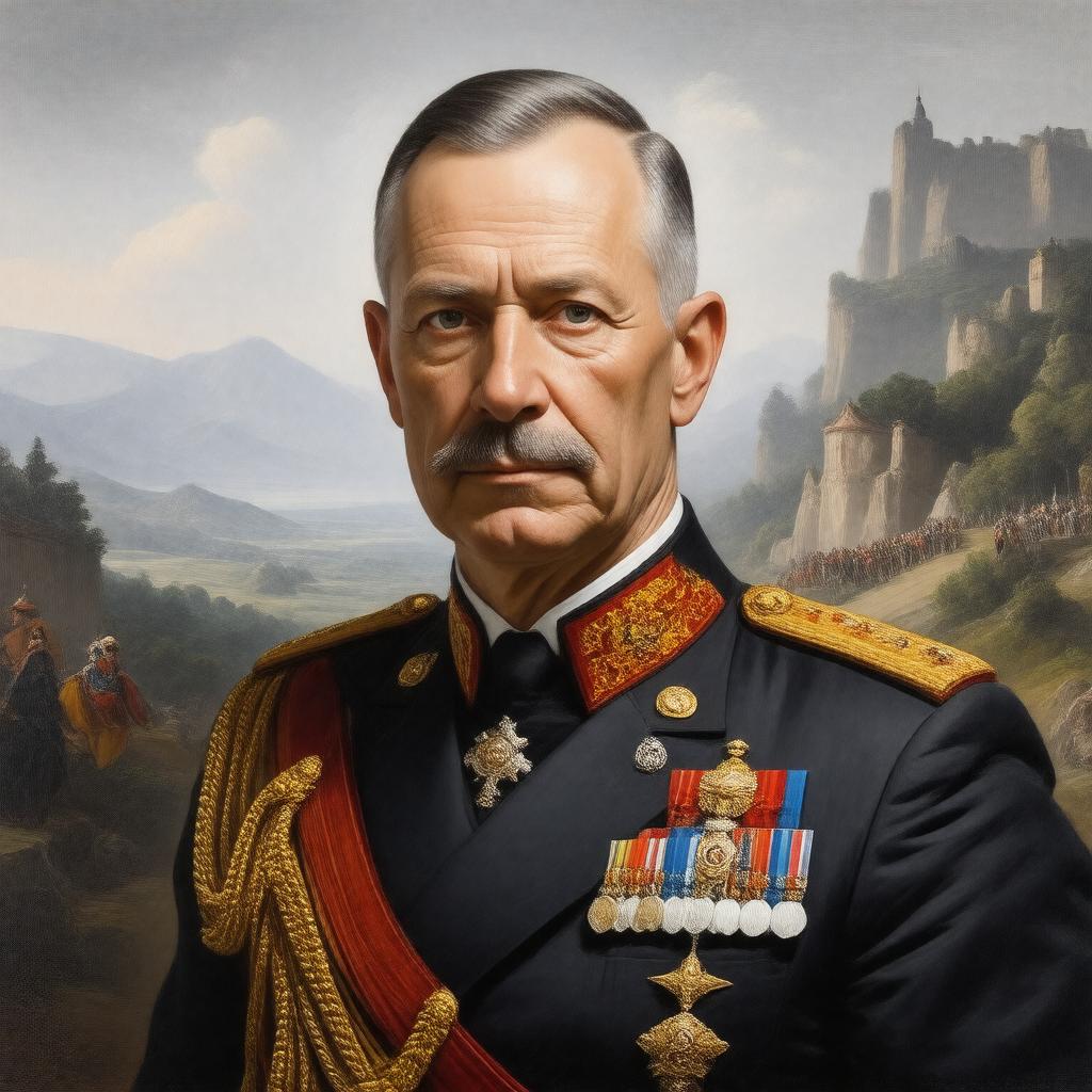 AI-created image of Grand Duke Jean of Luxembourg