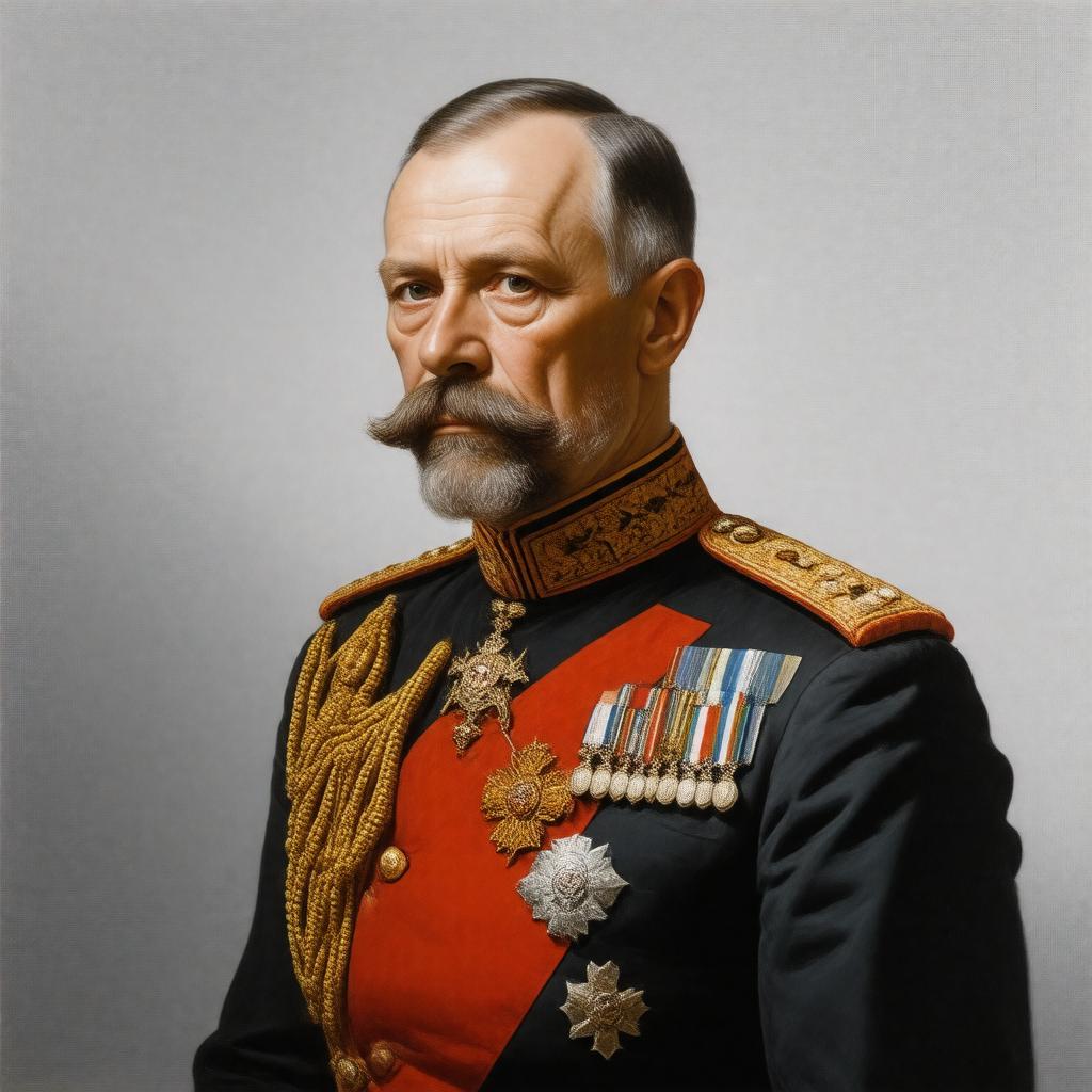 AI-created image of Grand Duke Sergei Alexandrovich of Russia