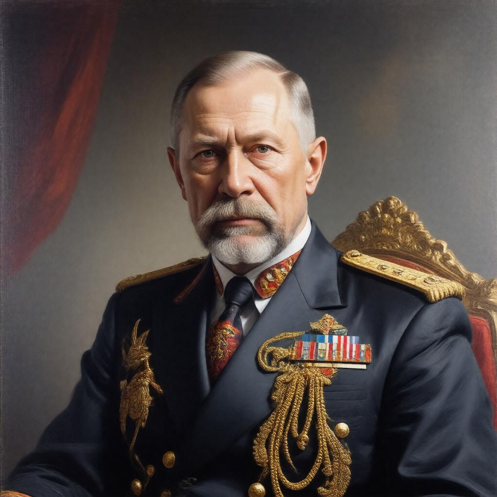 AI-created image of Grand Duke Vladimir Kirillovich of Russia
