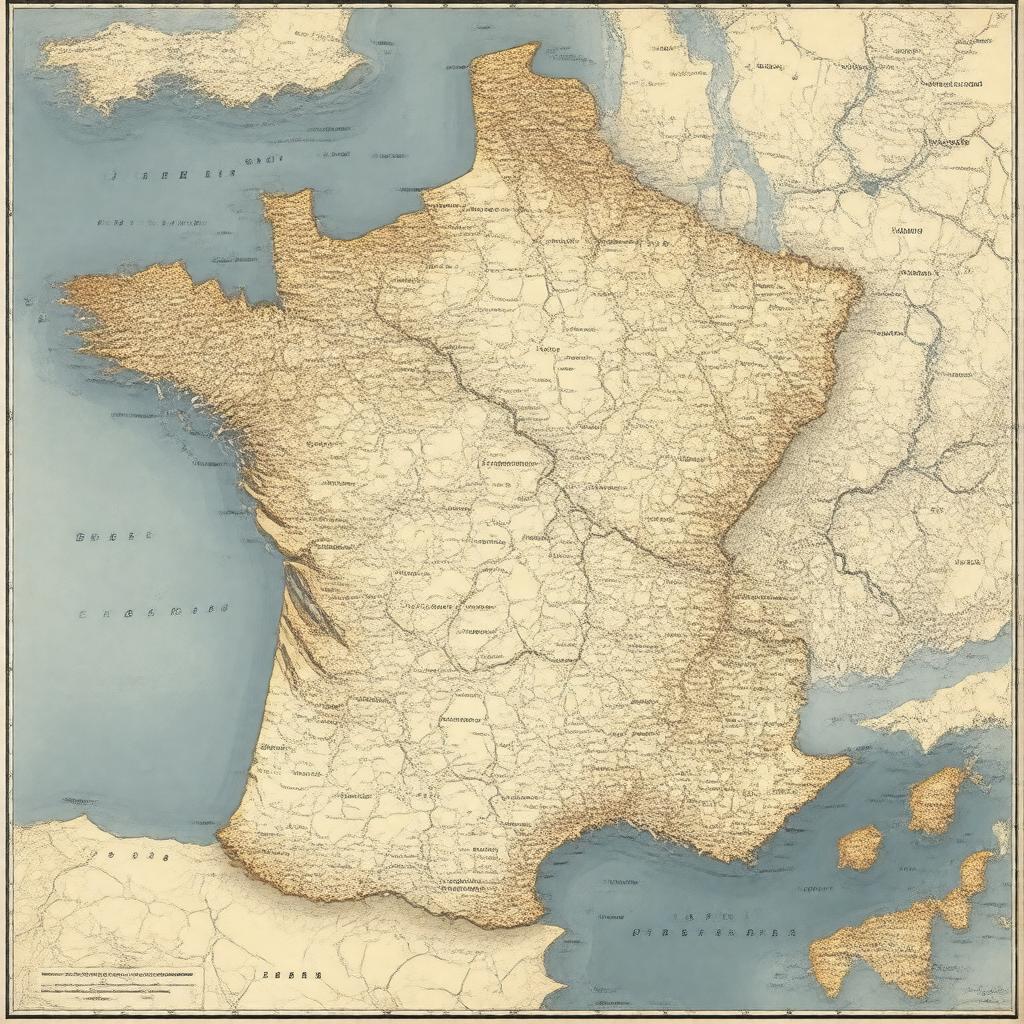 AI-created image of Grand Est