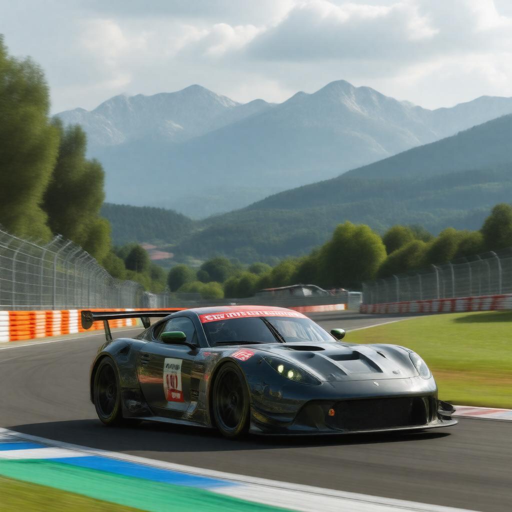 AI-created image of Grand Prix de Pau