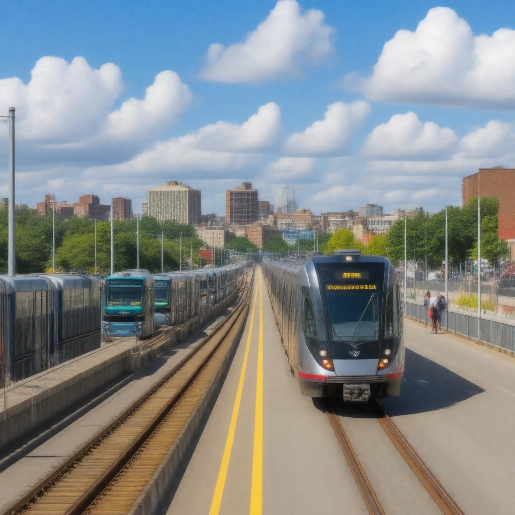 AI-created image of Grand River Transit