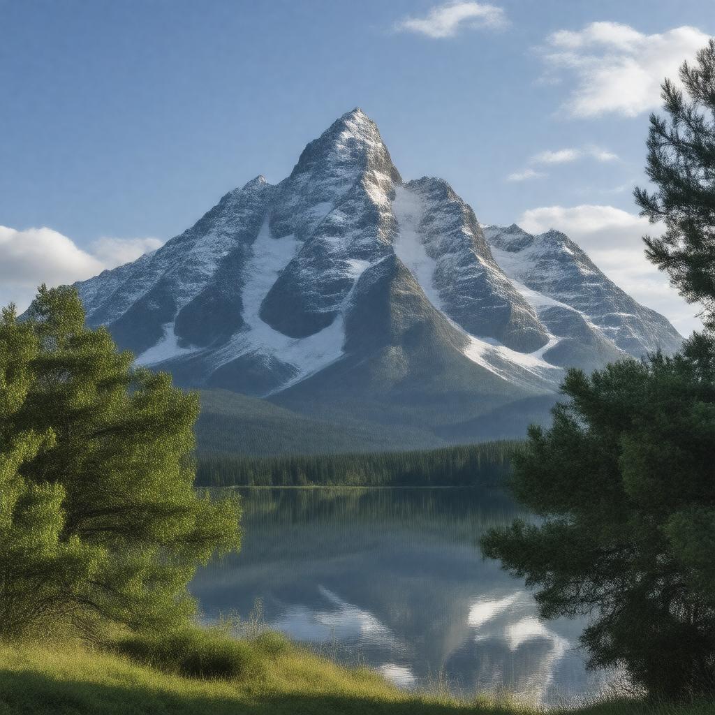 AI-created image of Grand Teton