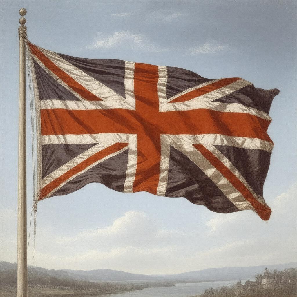 AI-created image of Grand Union Flag