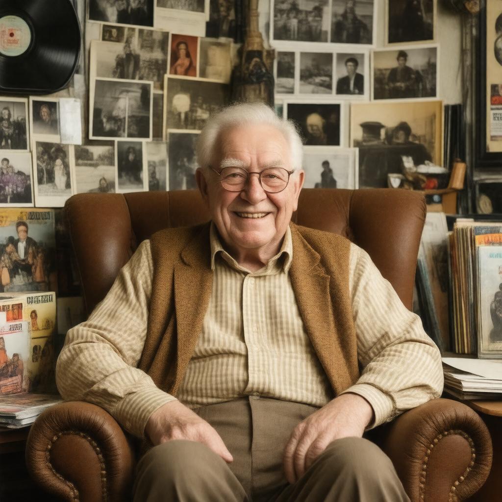 AI-created image of Grandad Trotter