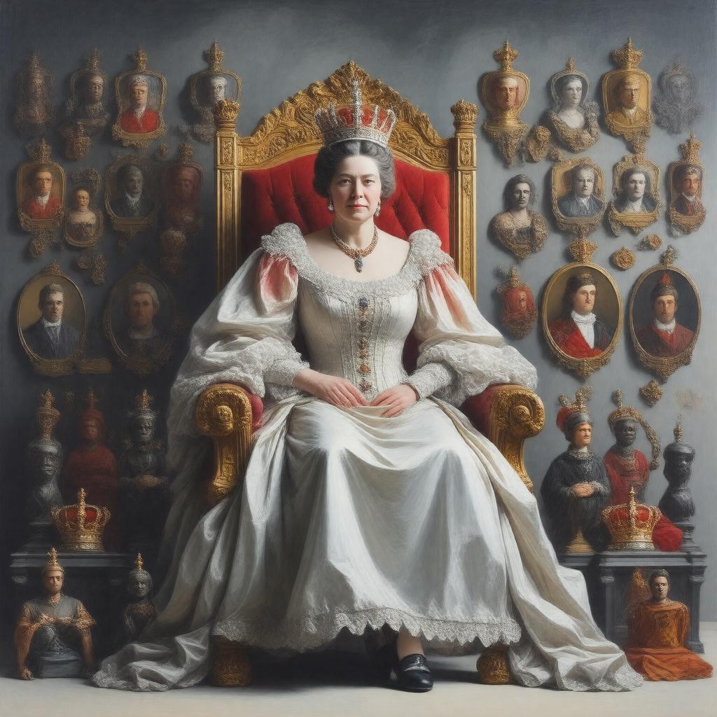 AI-created image of Grandmother of Europe