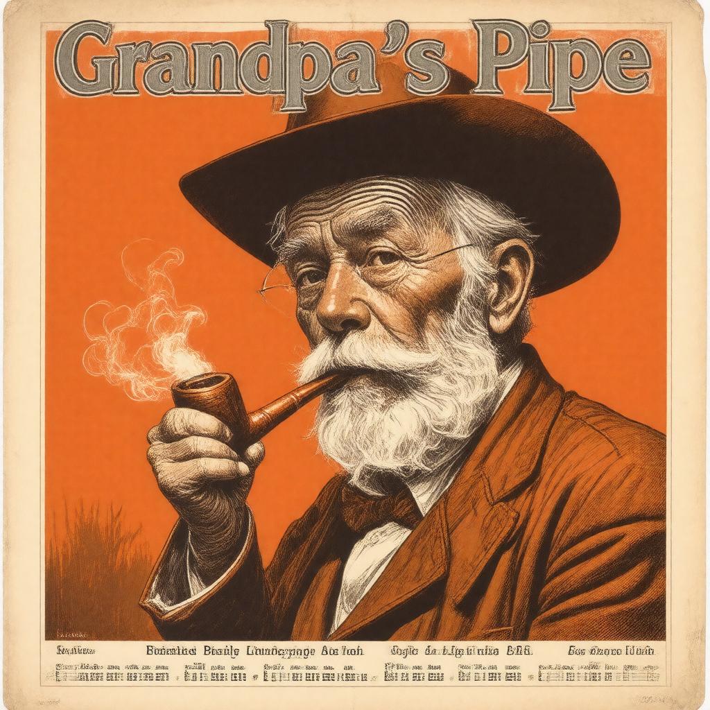 AI-created image of Grandpa's Pipe