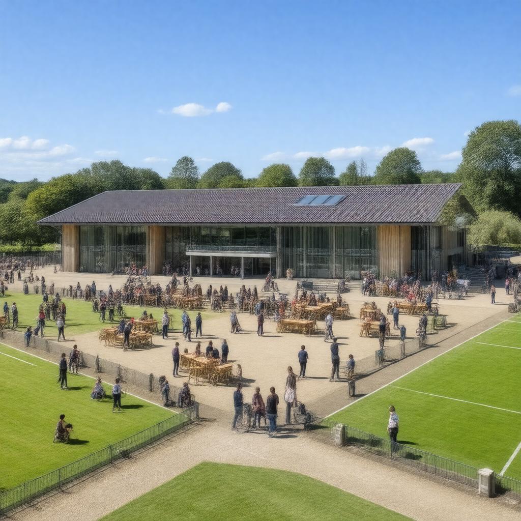 AI-created image of Grange Farm Centre