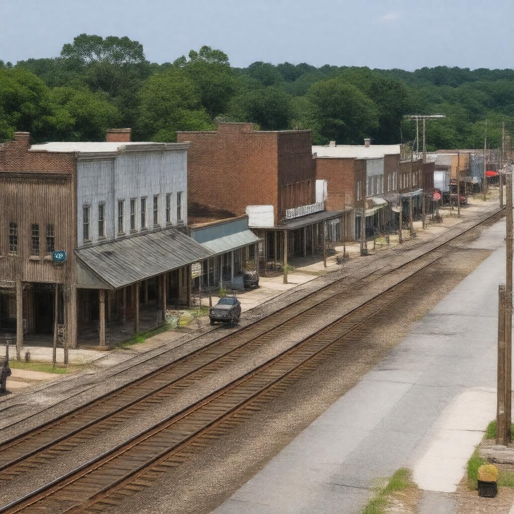 AI-created image of Graniteville