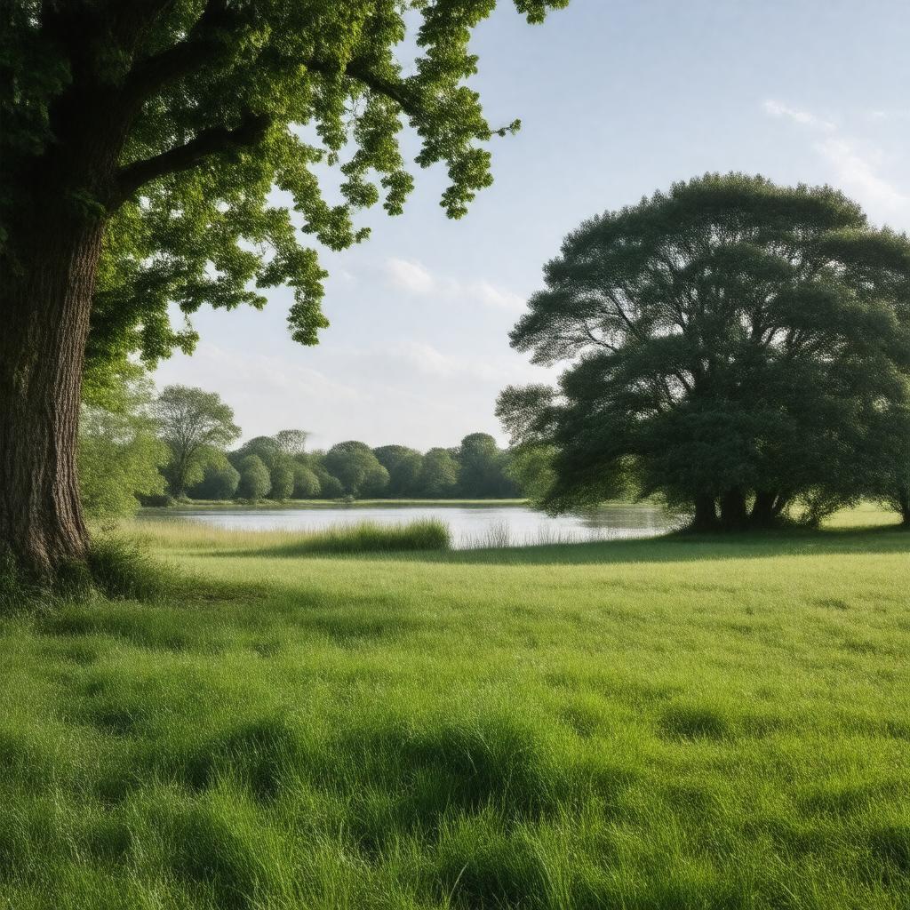AI-created image of Grantchester Meadows