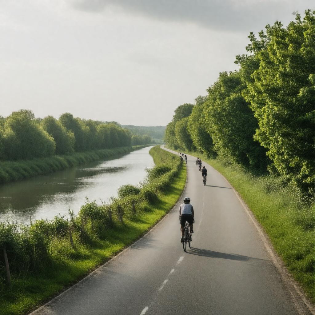 AI-created image of Grantchester Road