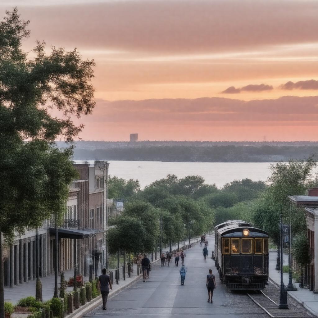 AI-created image of Grapevine, Texas