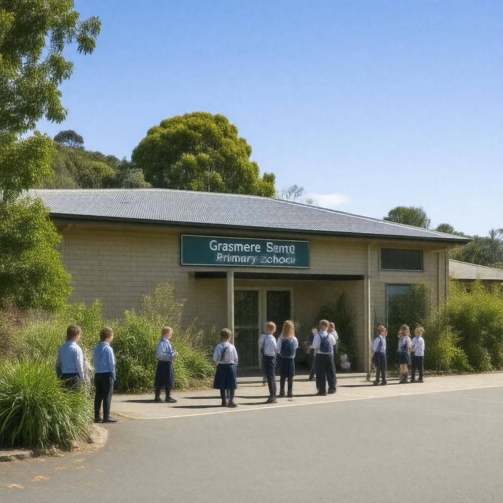 AI-created image of Grasmere Primary School