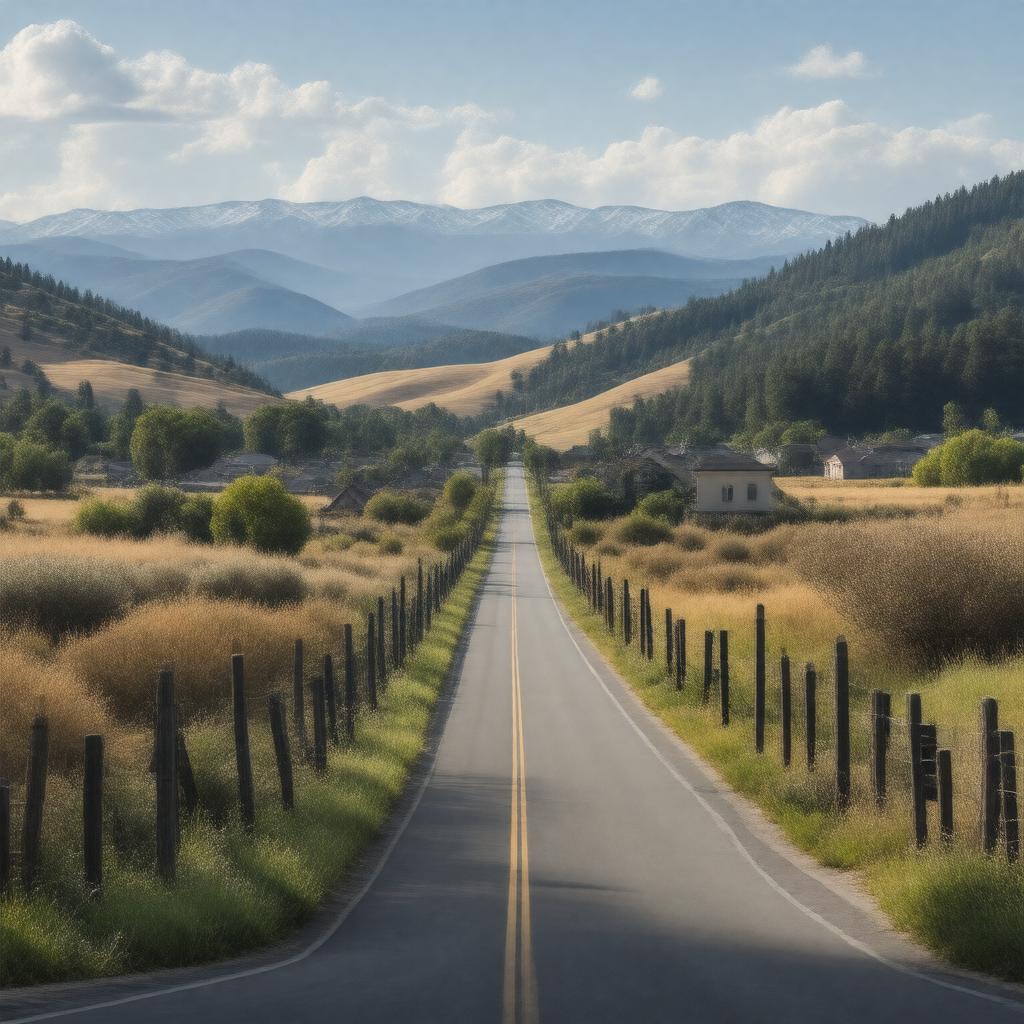 AI-created image of Grass Valley, California, United States