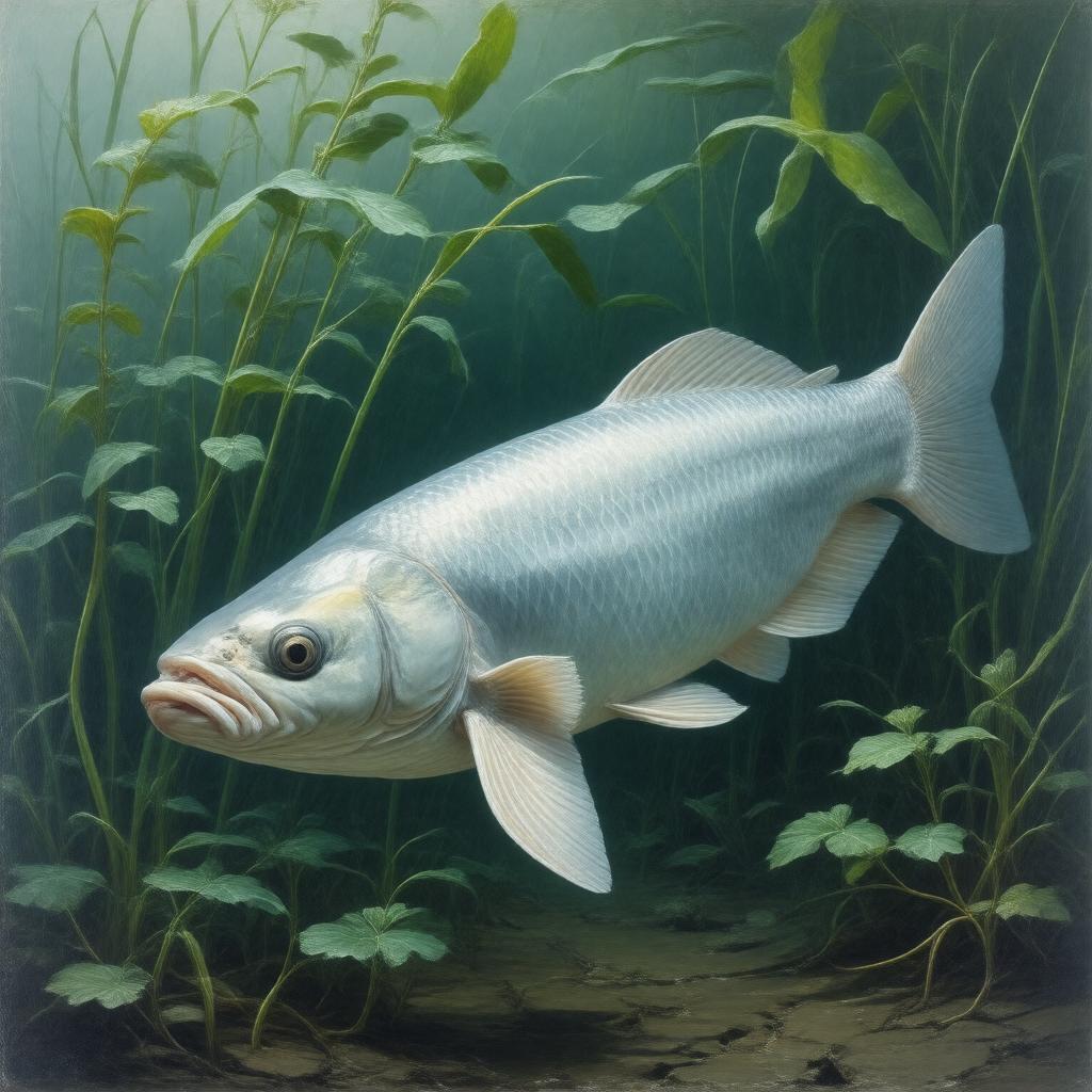 AI-created image of Grass carp