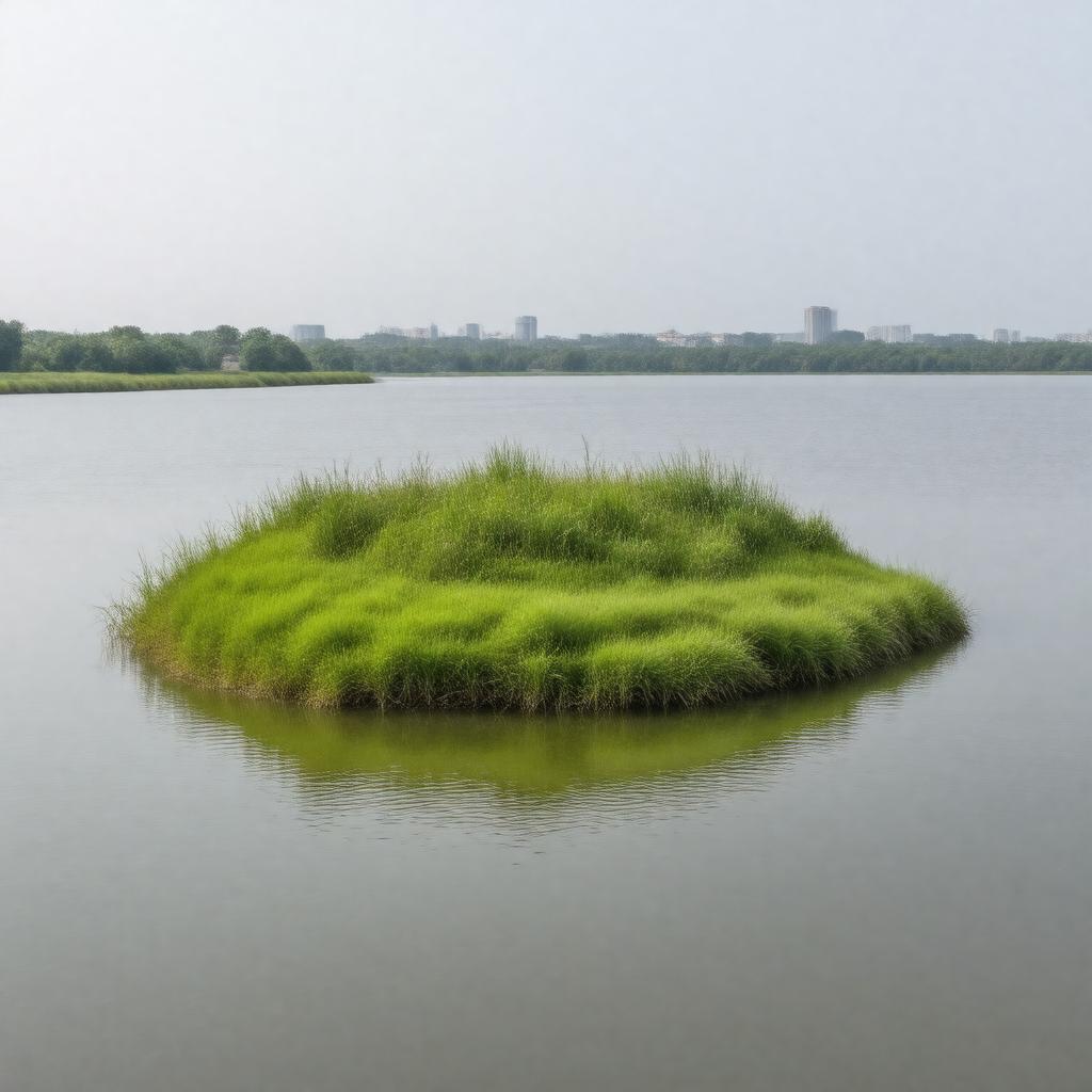 AI-created image of Grassy Island
