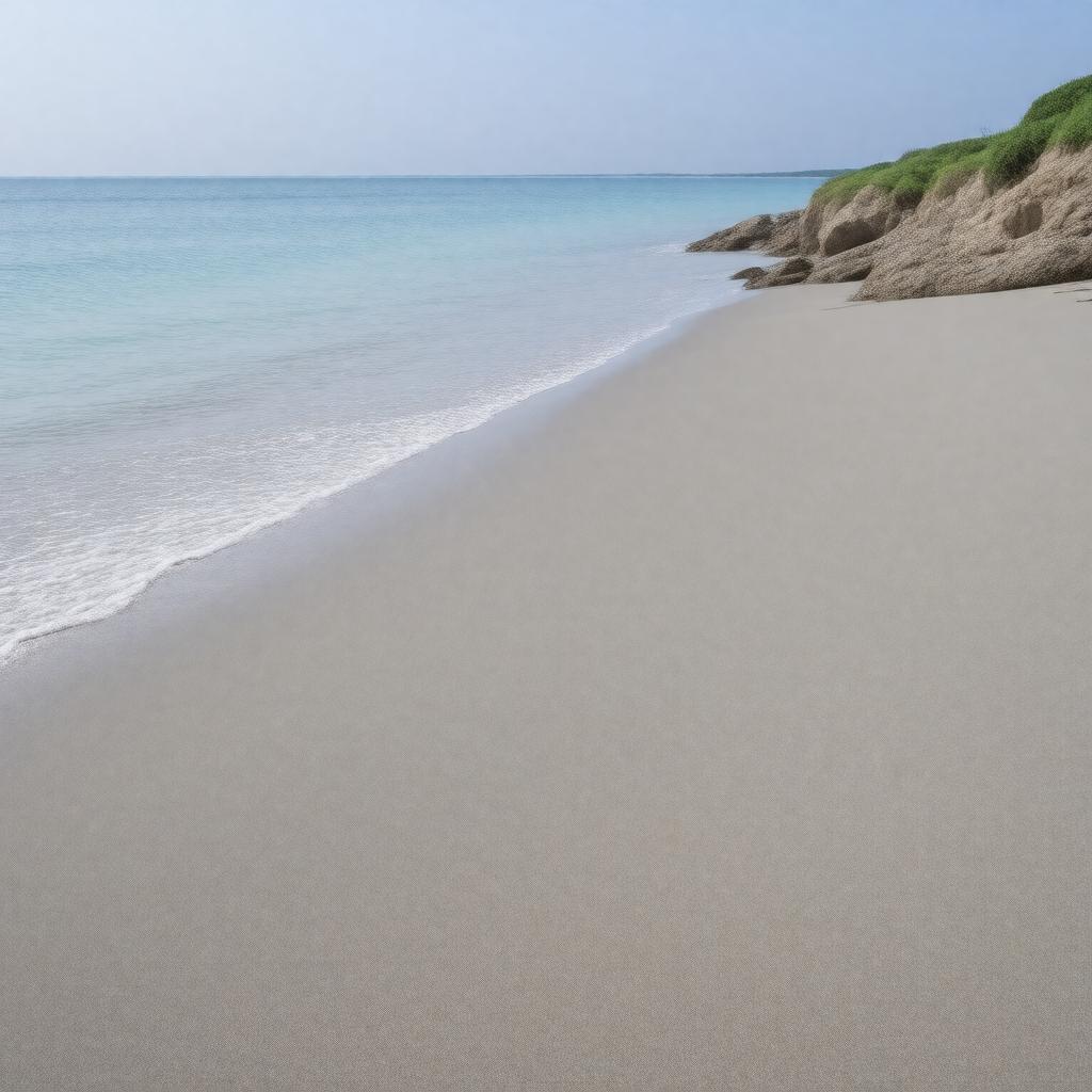 AI-created image of Gray Beach