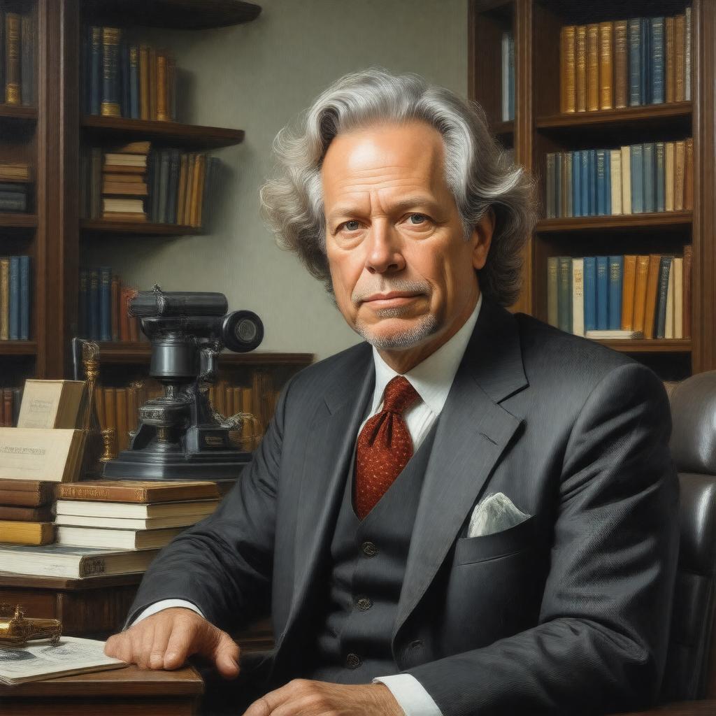 AI-created image of Graydon Carter