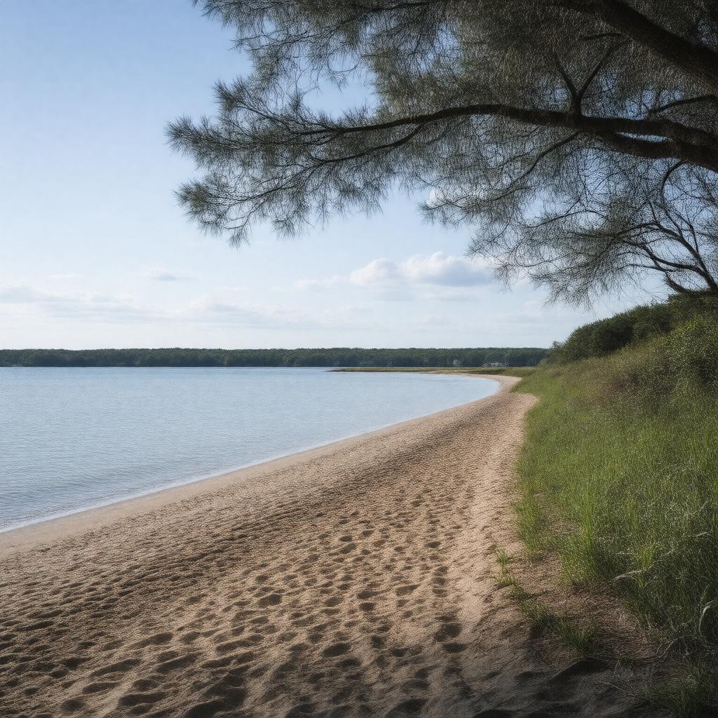 AI-created image of Gray's Beach