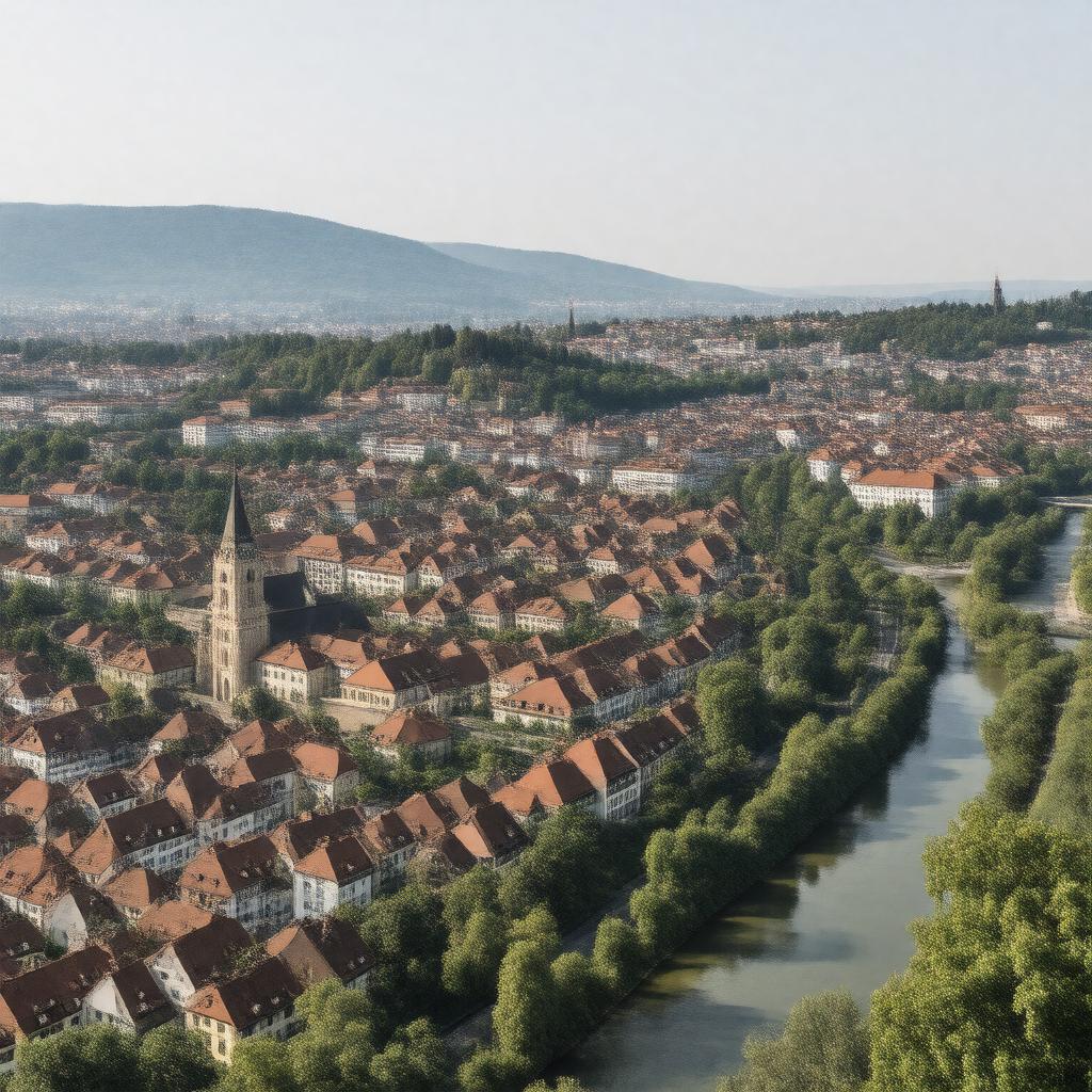 AI-created image of Graz