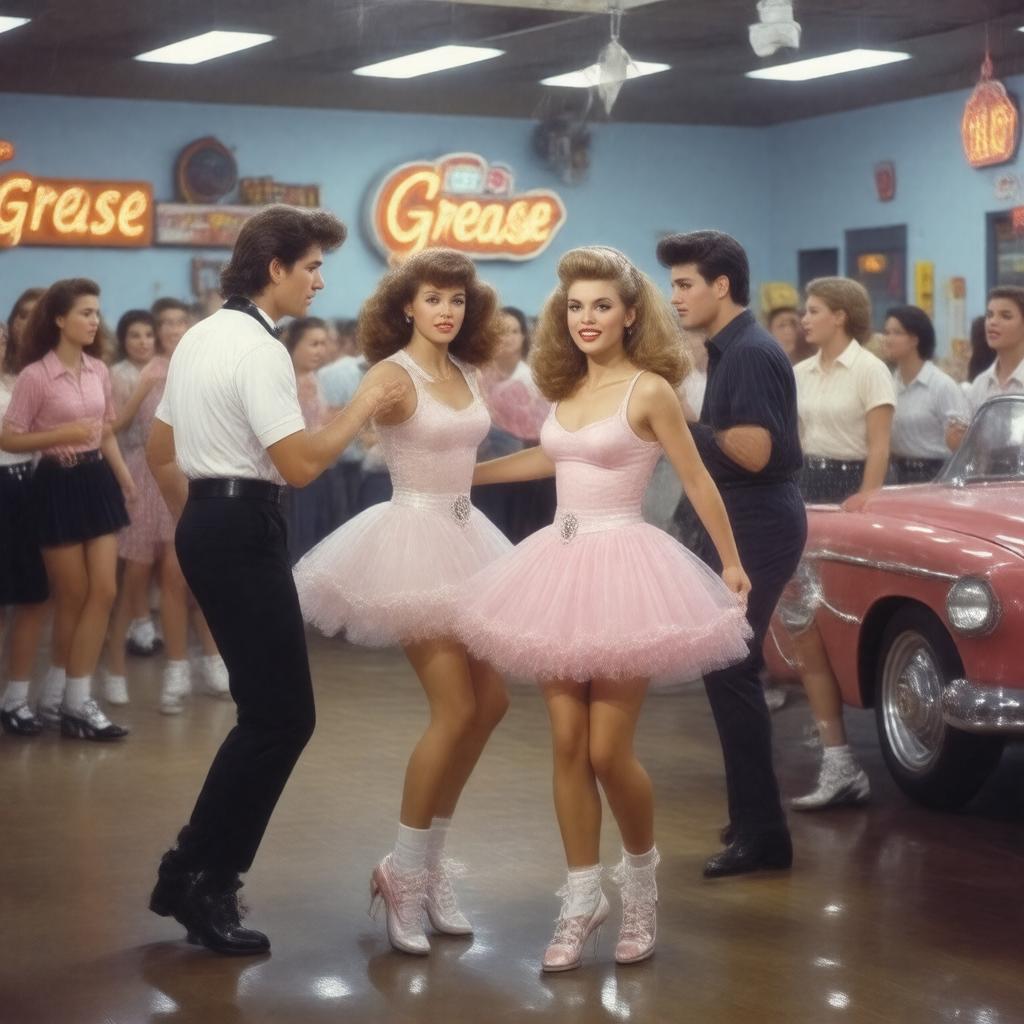 AI-created image of Grease