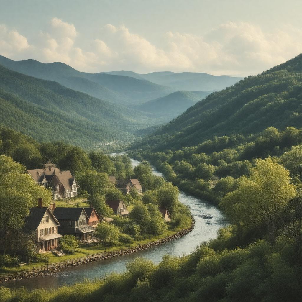 AI-created image of Great Barrington