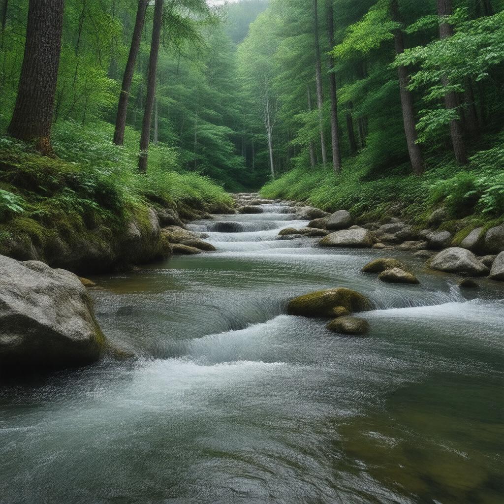 AI-created image of Great Brook