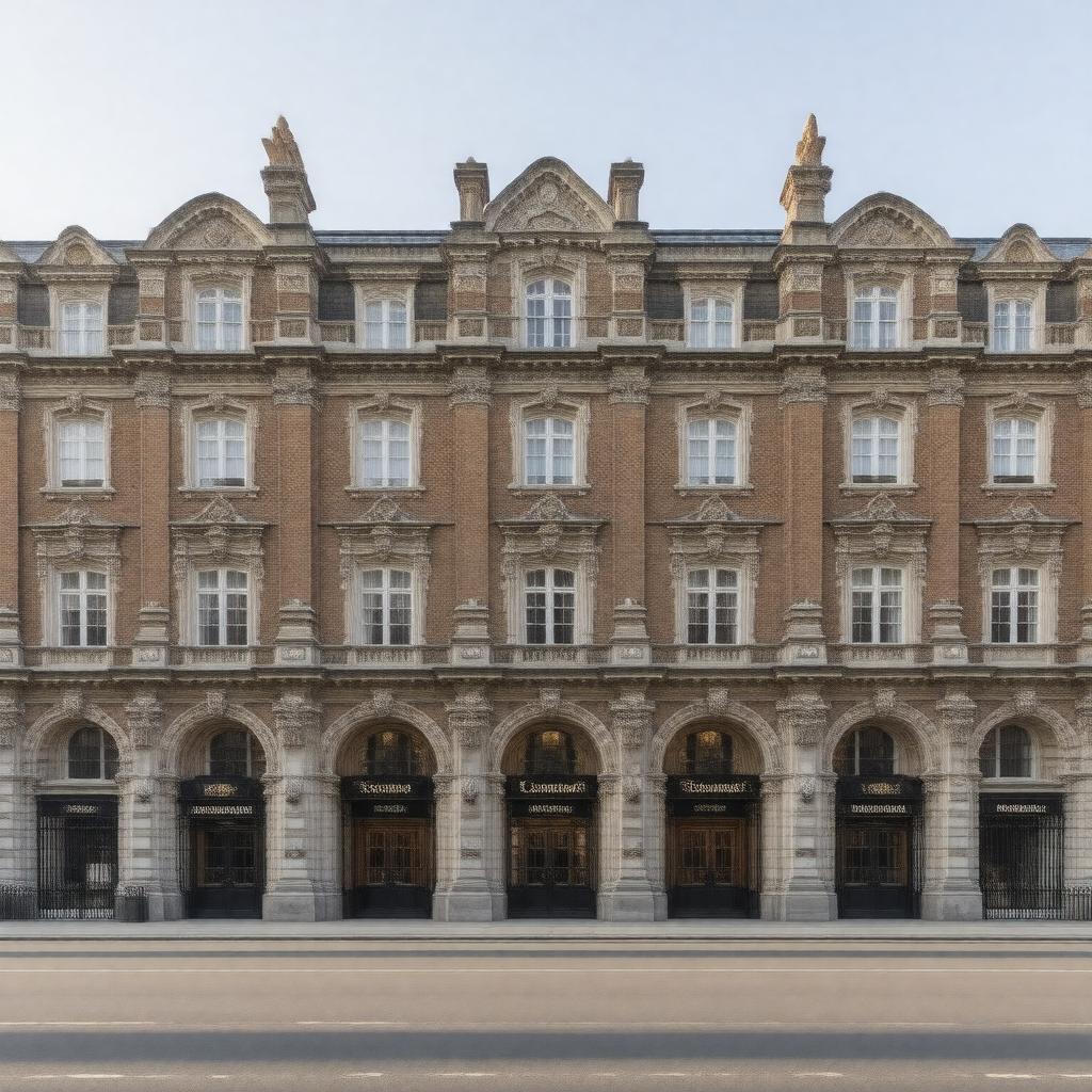 AI-created image of Great Central Hotel