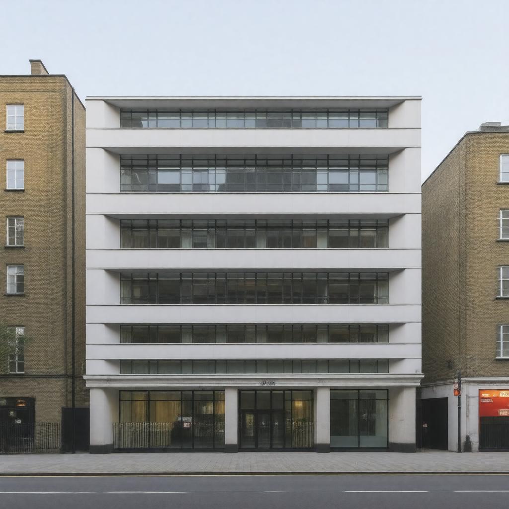 AI-created image of Great Central House, Melcombe Place, London NW1 6JJ