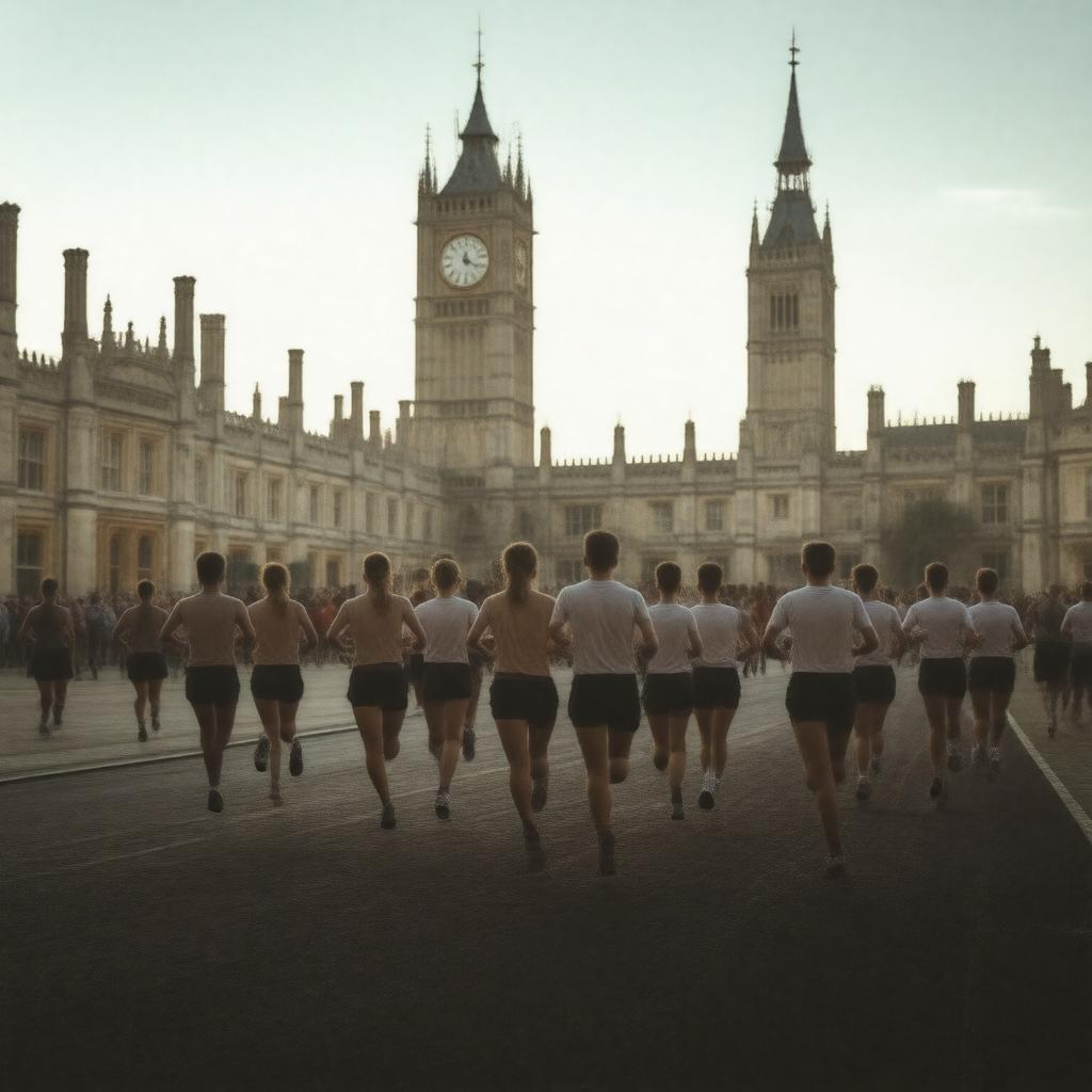 Click to view larger image AI-created image of Great Court Run