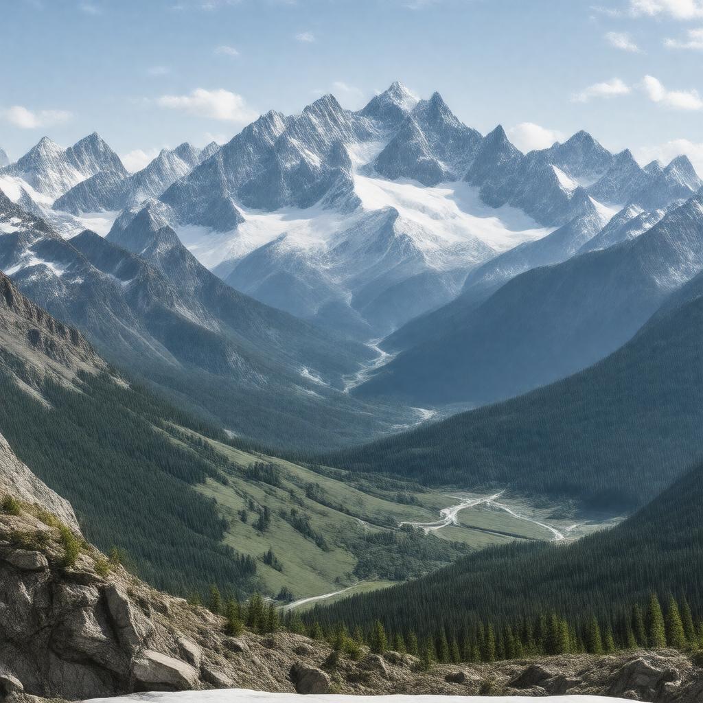 AI-created image of Great Divide