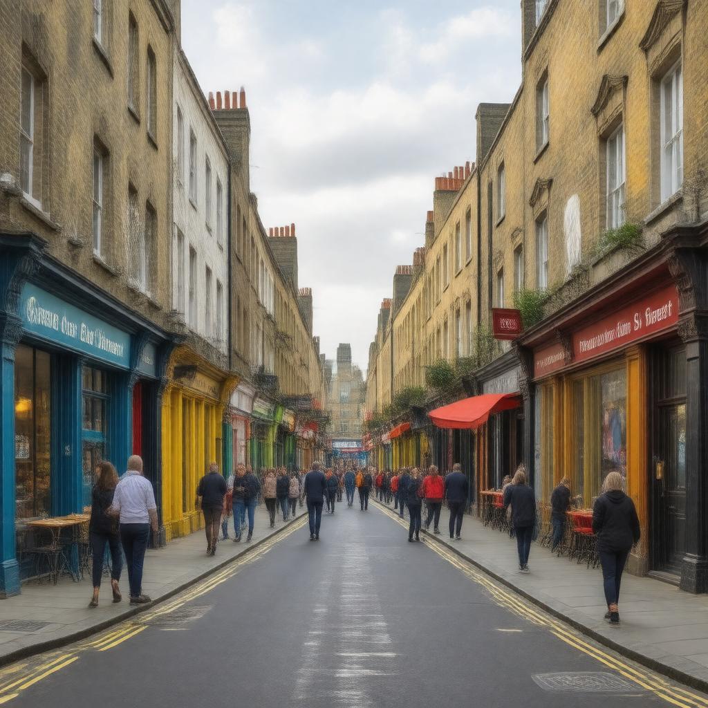 AI-created image of Great Eastern Street