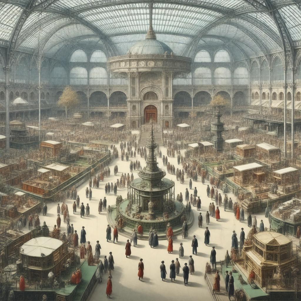 AI-created image of Great Exhibition 1851