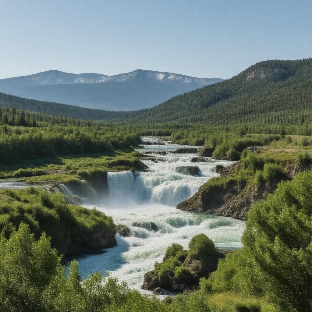 AI-created image of Great Falls