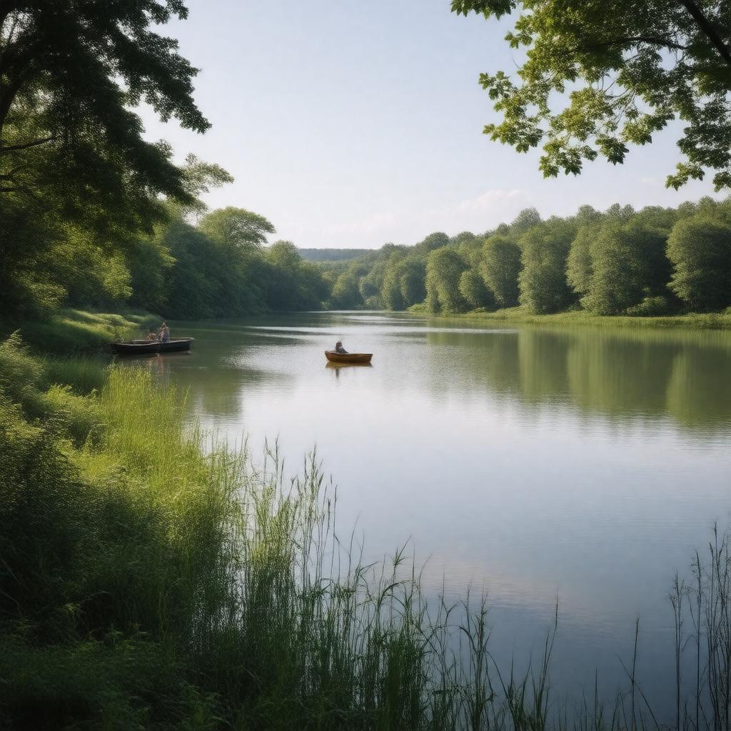 AI-created image of Great Herring Pond