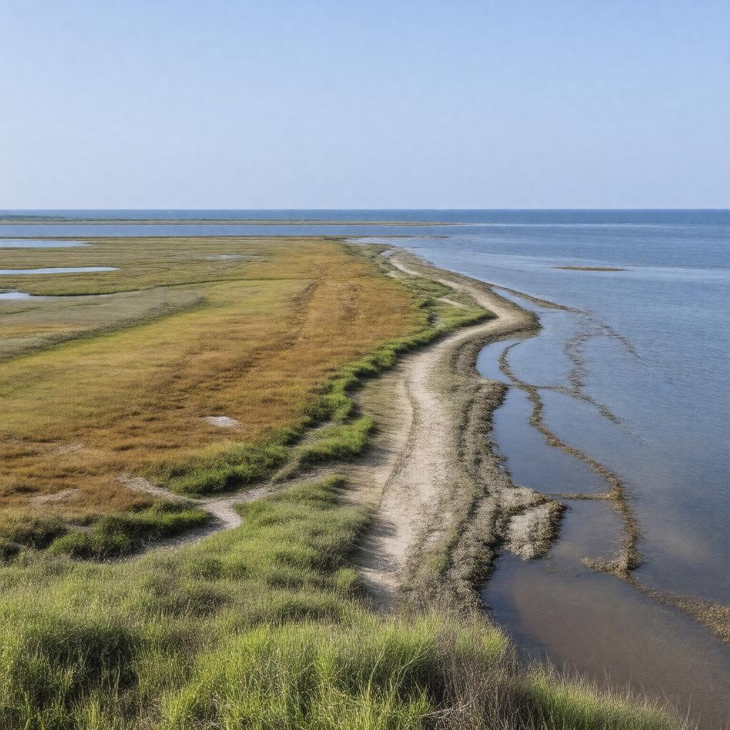 AI-created image of Great Island, Massachusetts