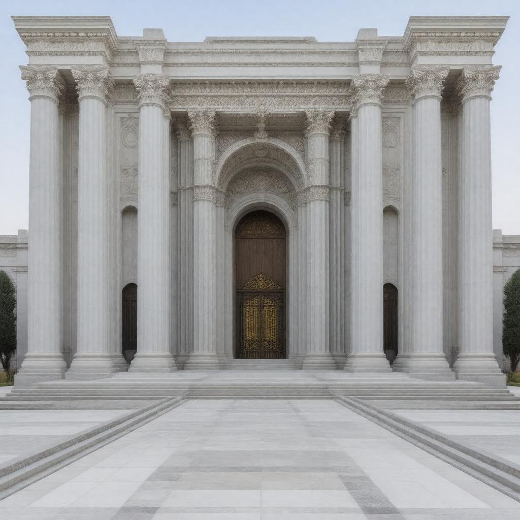 AI-created image of Great Mausoleum