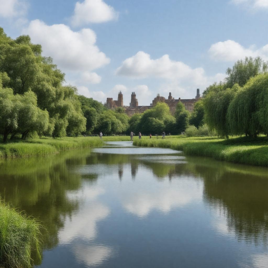 AI-created image of Great Maze Pond, London SE1 9RT, United Kingdom