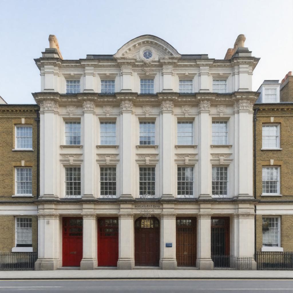 AI-created image of Great Ormond Street Hospital