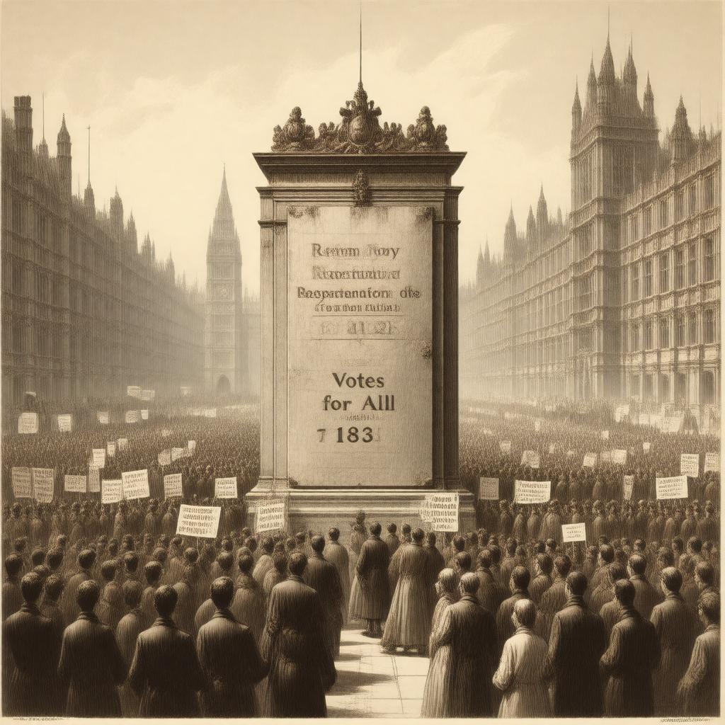 AI-created image of Great Reform Act (1832)