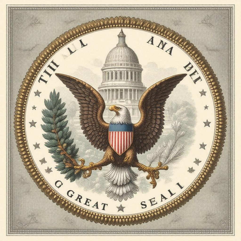 AI-created image of Great Seal of Alabama