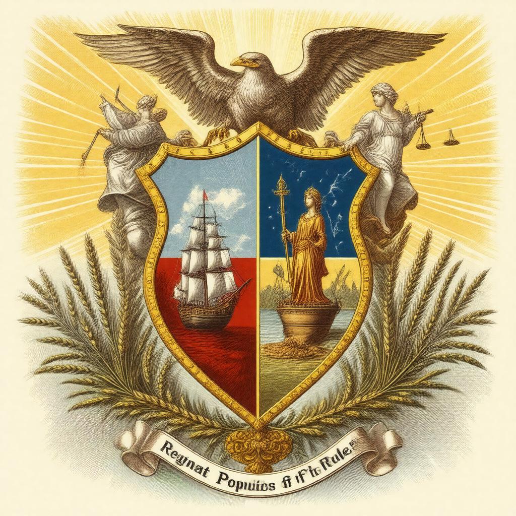 AI-created image of Great Seal of the State of Arkansas