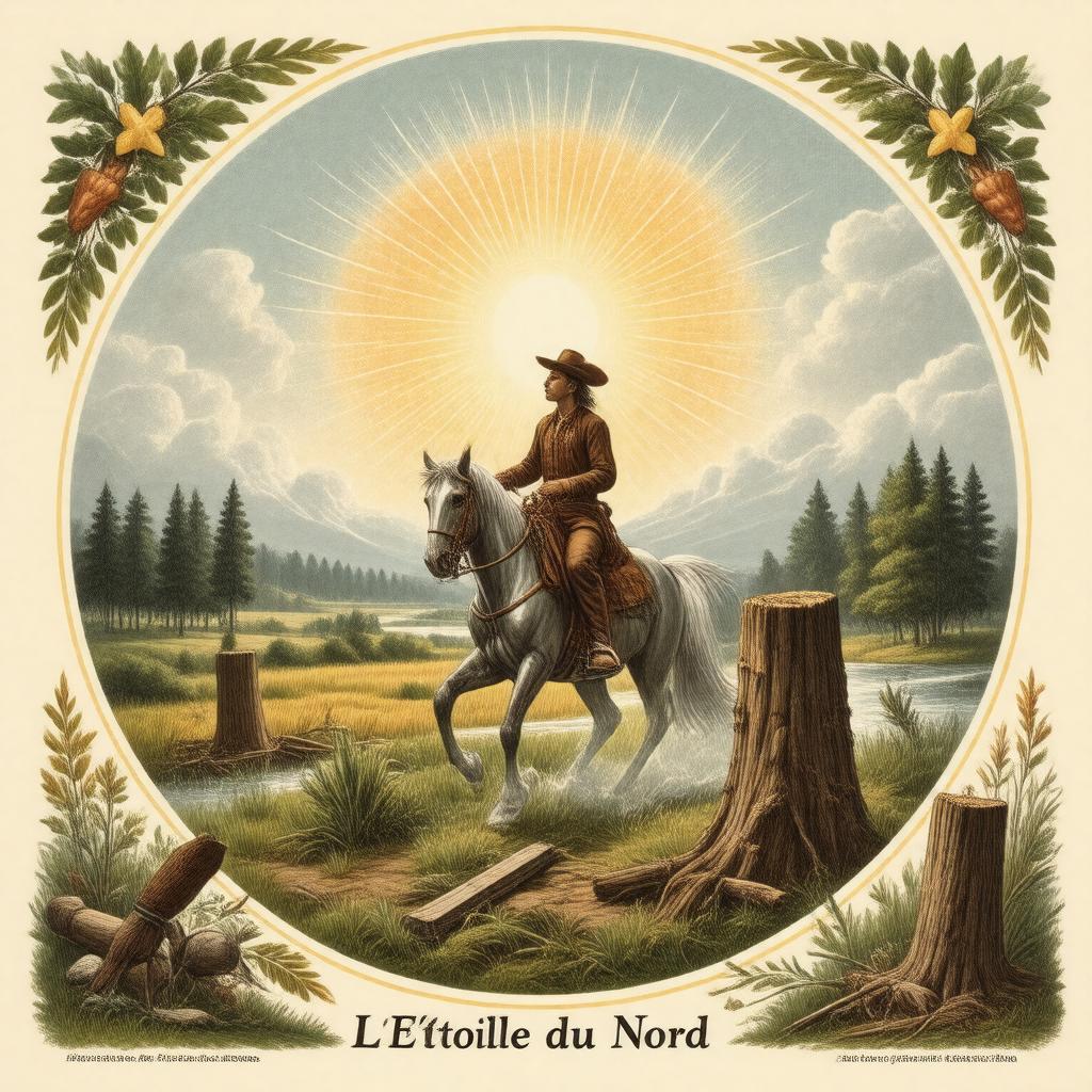 Click to view larger image AI-created image of Great Seal of the State of Minnesota